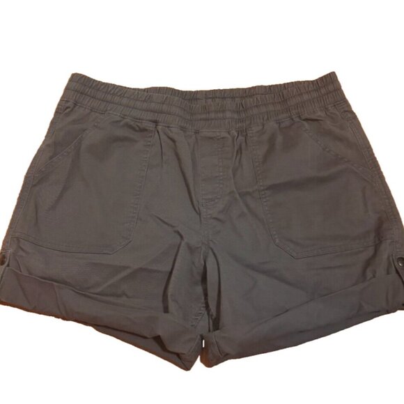 Carhartt Twill Roll Relaxed Fit Cargo Shorts Adult Kids Size L 12/14 Gray - Picture 2 of 6